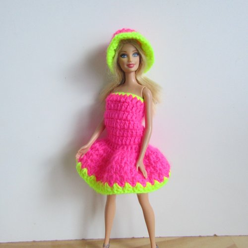 Ensemble " mélanie " pour poupée barbie