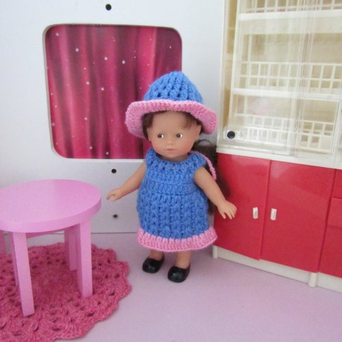 Ensemble " alda " pour poupée mini corolline
