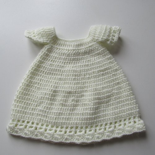 Robe bébé naissance laine cachemire