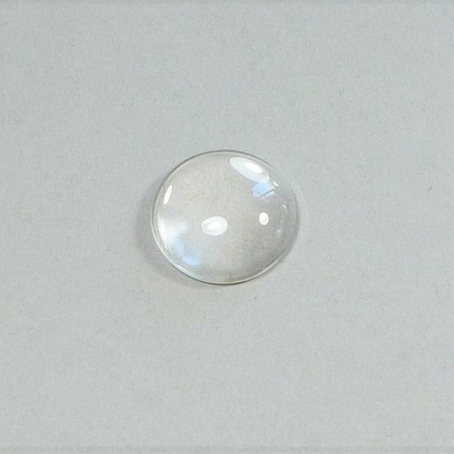 10 cabochons ronds verre 15mm
