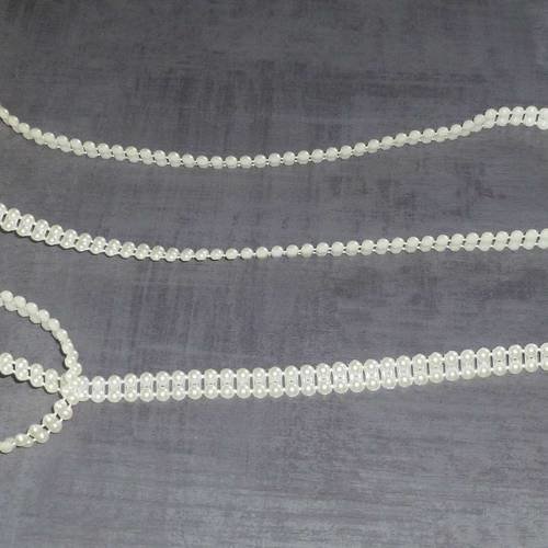 Chaîne de perles double 9mm