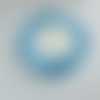 2 mètres de ruban de satin bleu clair 10mm - fdp réduit