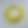 2m de ruban de satin 10mm jaune brillant - fdp réduit