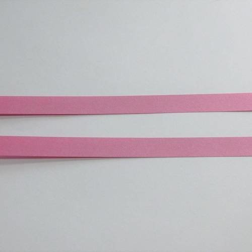 Papier à tresser rose 20 bandes 10mm x 39,5cm