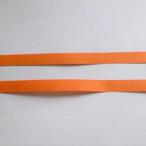 Papier à tresser 20 bandes orange 10mm x 39,5cm