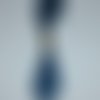 Réf.204 - échevette dmc, bleu, fil à broder longueur 8m