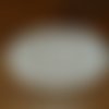 Réf.9028 napperon ovale, 30cm, en coton beige
