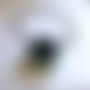 Serre-tête noir à perles blanches diamètre 12mm