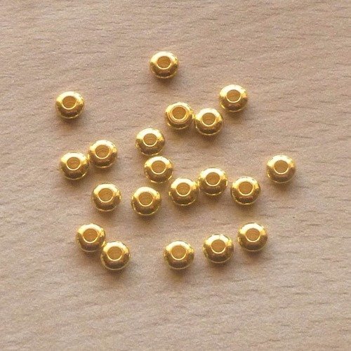 20 perles entretoises 5mm