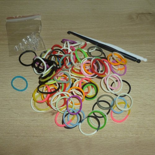 115 élastiques bracelets loom bands