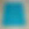 Coupon feutrine turquoise 29,8cm