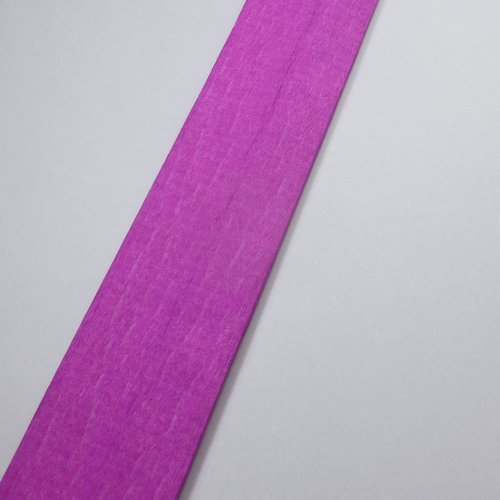 2m papier crépon violet