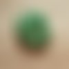 20 pompons vert foncé 12mm