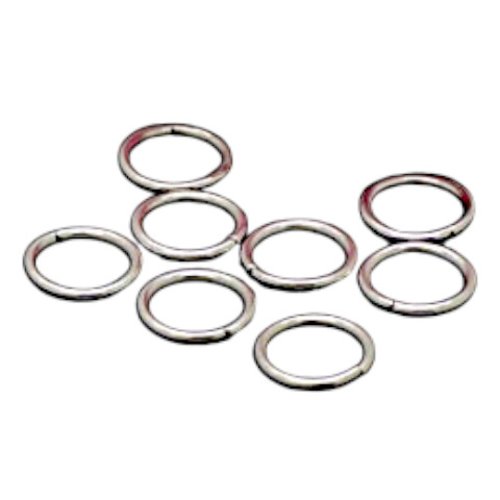 10 mm : 100 anneaux ouverts, en acier inoxydable 304, ap168