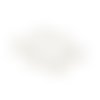5 x 0.8 mm : 40 anneaux de jonction en acier inoxydable doré, placage ionique, ap130