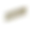 6 perles de culture d'eau douce forme riz, 7.5~9.5 x 5.5~6.5 mm, pg345