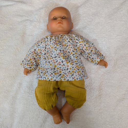 Vêtements habits poupée poupon corolle 42 cm interactif lila chérie