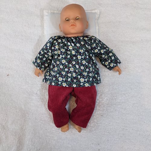 Vêtements habits poupée poupon corolle interactif lila chérie 42 cm