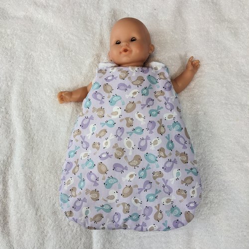 Gigoteuse turbulette sac de couchage poupon corolle 36 cm