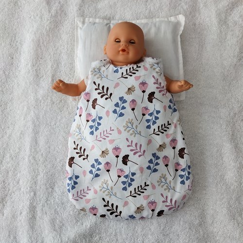 Gigoteuse turbulette sac de couchage poupée poupon corolle 30 cm