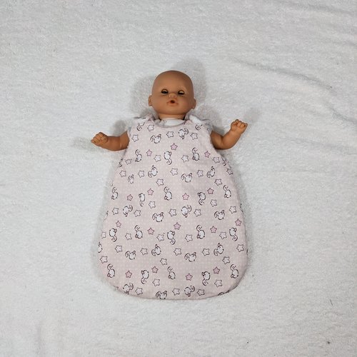 Gigoteuse turbulette sac de couchage poupée poupon corolle 30 cm paola reina 34 babies 28 cm
