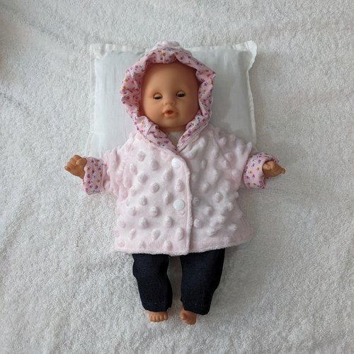 Vêtements habits poupée poupon corolle 30 cm manteau