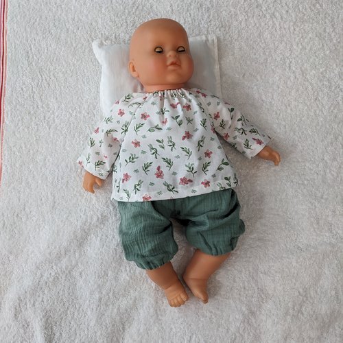 Vêtements habits poupée poupon corolle 42 cm interactif lia chérie