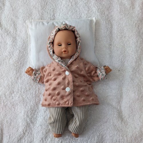 Vêtements habits poupée poupon corolle 30 cm manteau