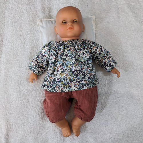 Vêtements habits poupée poupon corolle interactif 42 cm lila chérie