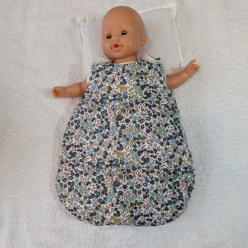 Gigoteuse turbulette sac de couchage poupée grand poupon corolle 36 cm