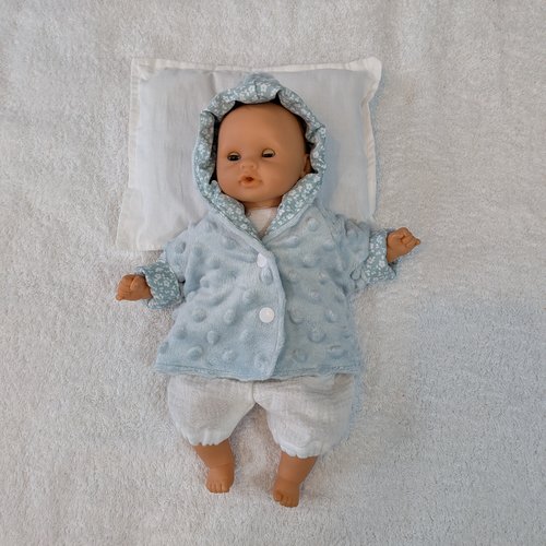 Vêtements habits poupée  poupon corolle 30 cm manteau