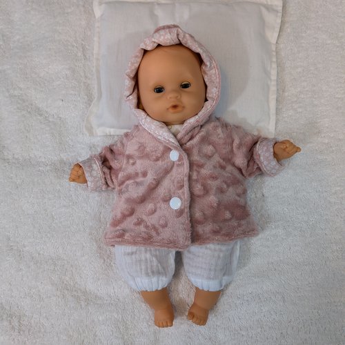 Vêtements habits poupée poupon corolle 30 cm manteau