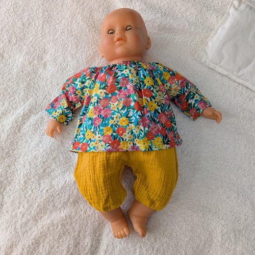 Vêtements habits poupée grand poupon corolle 42 cm interactif lila chérie