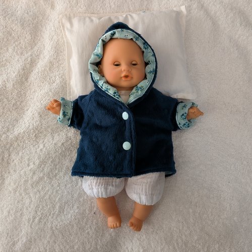 Vêtements habits poupée poupon corolle 30 cm manteau