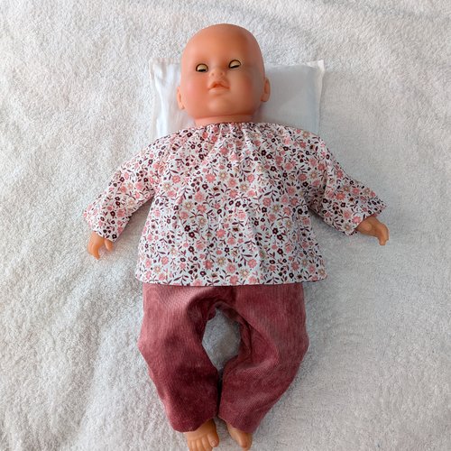 Vêtements habits poupée poupon corolle 42 cm interactif lila chérie