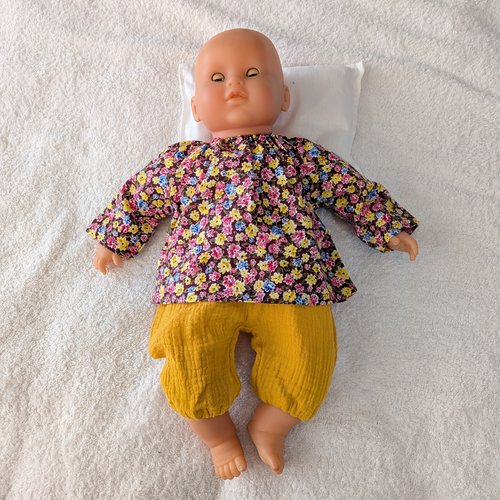 Vêtements habits poupée poupon corolle 42 cm interactif lila chérie