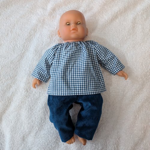 Vêtements habits poupée poupon corolle 42 cm interactif lila chérie