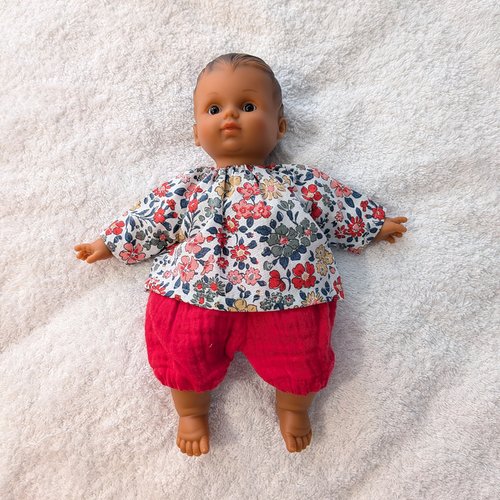 Vêtements habits poupée poupon petitcollin 25 cm