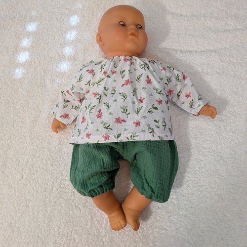 Vêtements habits poupée poupon corolle 42 cm interactif lila chérie