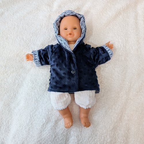 Vêtements habits poupée grand poupon corolle 36 cm manteau