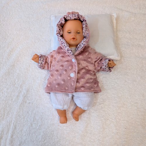 Vêtement habit manteau poupée poupon corolle 30 cm