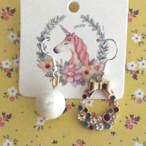 Boucles d'oreilles vintage