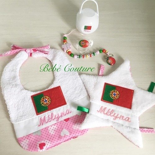 Coffret Naissance Portugal Pour Fille Existe En Garcon Creation Bebe Couture Un Grand Marche