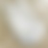 Baby nest / cocon personnalisé tissu gaze de coton blanc pois doré