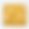 Tapis à langer nomade, 40 x 70 cm, coton imprimé moutarde, éponge, cadeau de naissance