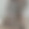 Couverture bébé granny au crochet couleur café, marine, ciel, landau, berceau, poussette, siège-auto, baptême, maternité, naissance
