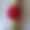 Fil à broder - équivalent n° dmc 326 rouge rubis - écheveau de coton mouliné pour broderie - 8 m - 6 brins