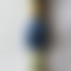 Fil à broder - équivalent n° dmc 517 grand bleu - écheveau de coton mouliné pour broderie - 8 m - 6 brins