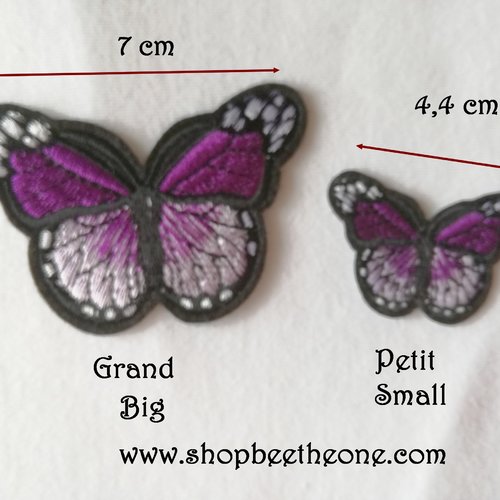 Appliques à coudre en paillettes