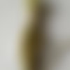 Fil à broder - équivalent n° dmc 3012 vert du marais - écheveau de coton mouliné pour broderie - 8 m - 6 brins